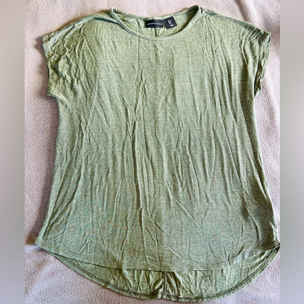 Women’s Adrienne Vittadini Green Short Sleeve size L